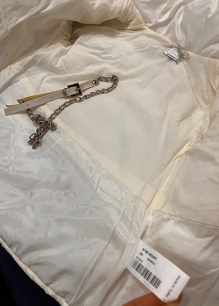 Kız bebek çocuk mont - Görsel 5