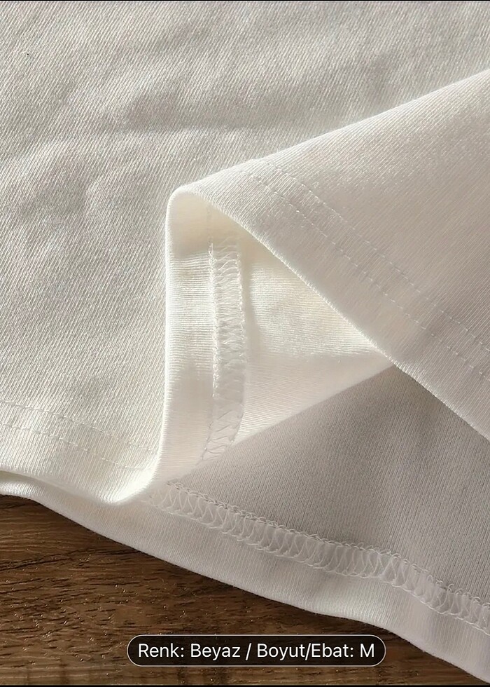Pamuklu tişört - Görsel 3
