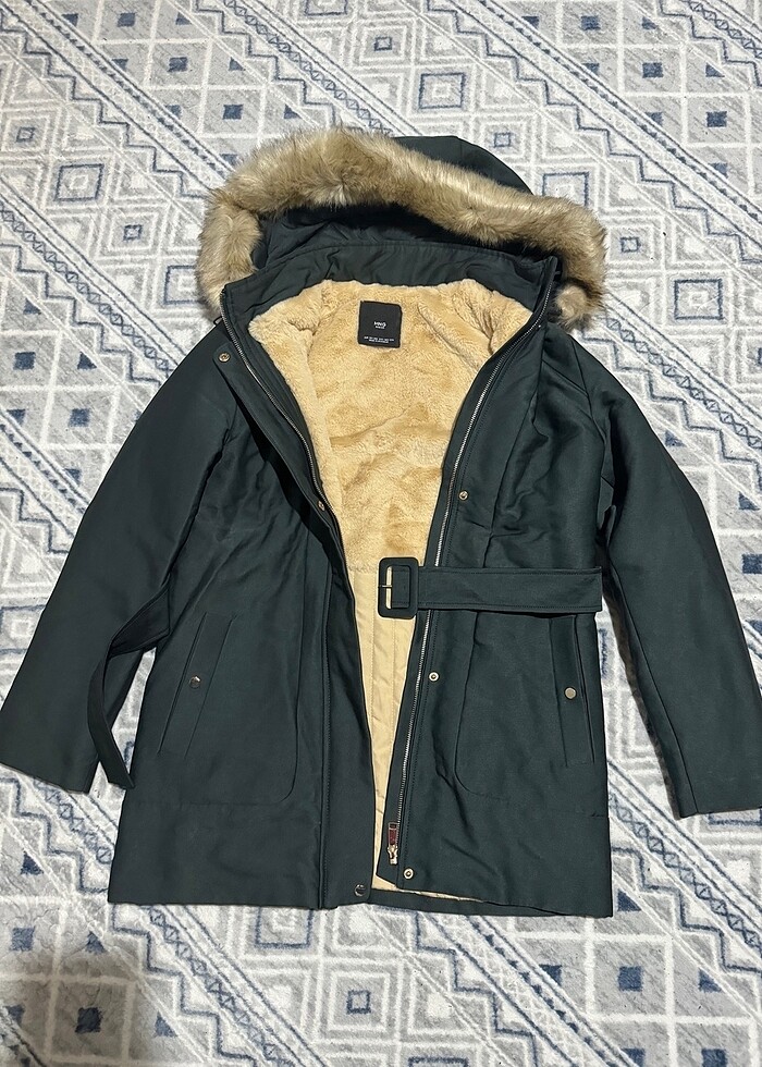Mango haki parka - Görsel 3