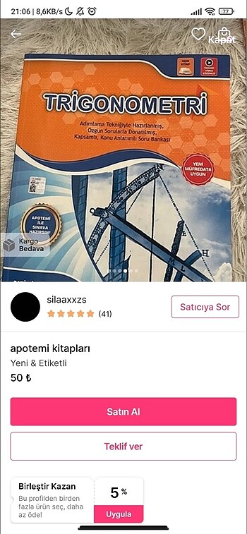  Beden apotemi acil mat
