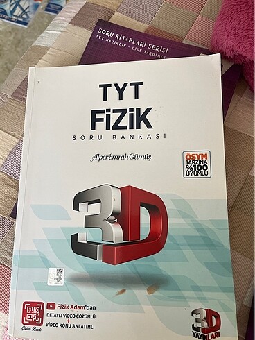 3D yayınları tyt fizik soru bankası