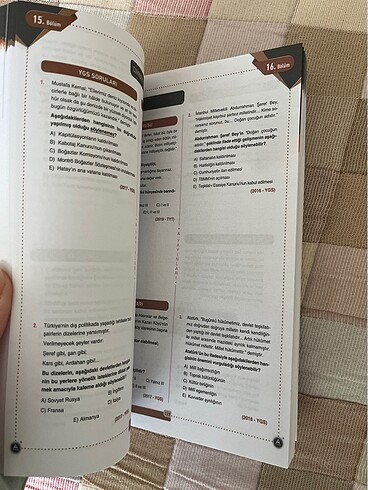 tyt çıkmış sorular
