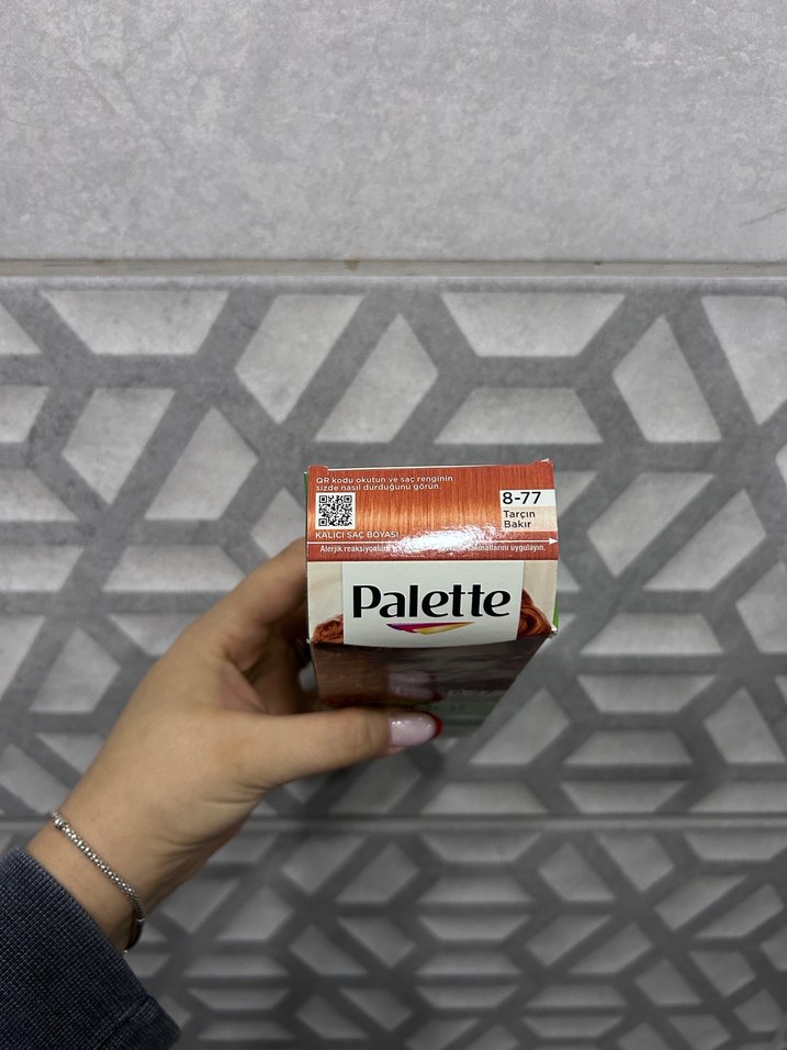 Palette Kalıcı Doğal Saç Boyası 8-77 Kızıl - Görsel 2