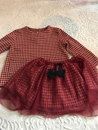 Zara 3-4 yaş bebek üst etek takımı