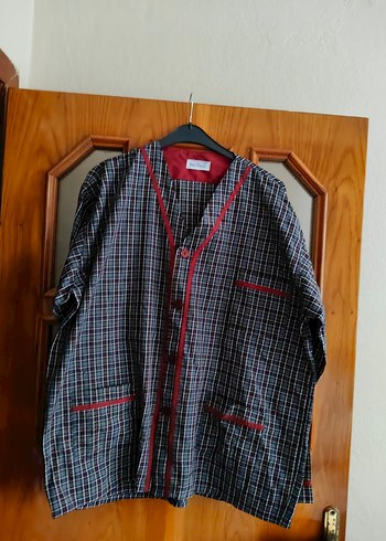 Gri Ekoseli Erkek Pijama Takımı - Görsel 2