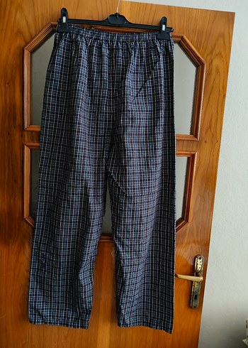 Gri Ekoseli Erkek Pijama Takımı - Görsel 4