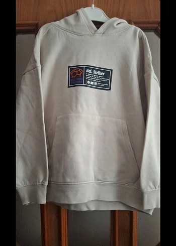 Erkek Çocuk  Baskılı Kadın Kapüşonlu Sweatshirt - Görsel 2