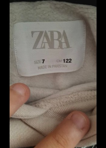 Erkek Çocuk  Baskılı Kadın Kapüşonlu Sweatshirt - Görsel 6