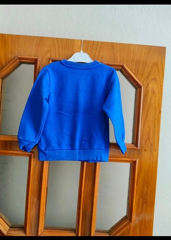 Mavi Erkek Çocuk Baskılı Sweatshirt - Görsel 2