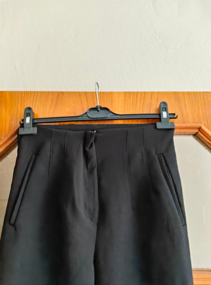 Kadın  Kumaş Pantolon - Görsel 2