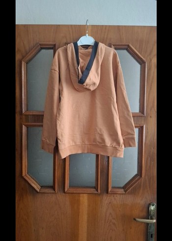 Erkek Çocuk Bej Düğmeli Sweatshirt - Görsel 4