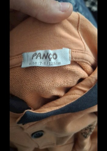 Erkek Çocuk Bej Düğmeli Sweatshirt - Görsel 5