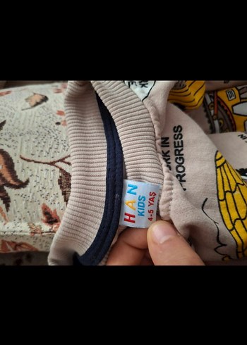 Erkek Çocuk  Uzun Kollu Baskılı Sweatshirt - Görsel 5