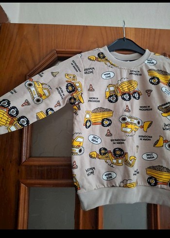 Erkek Çocuk  Uzun Kollu Baskılı Sweatshirt - Görsel 2