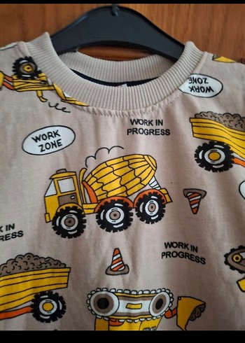 Erkek Çocuk  Uzun Kollu Baskılı Sweatshirt - Görsel 3