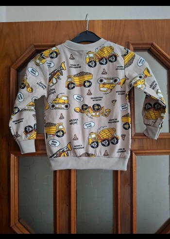 Erkek Çocuk  Uzun Kollu Baskılı Sweatshirt - Görsel 4