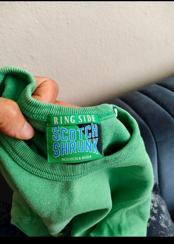 Erkek Çocuk Renkli Baskılı Yeşil Sweatshirt - Görsel 3