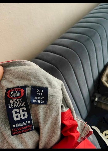 Erkek Çocuk Kırmızı Fermuarlı Streetwear Ceket - Görsel 4