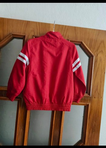 Erkek Çocuk Kırmızı Fermuarlı Streetwear Ceket - Görsel 3