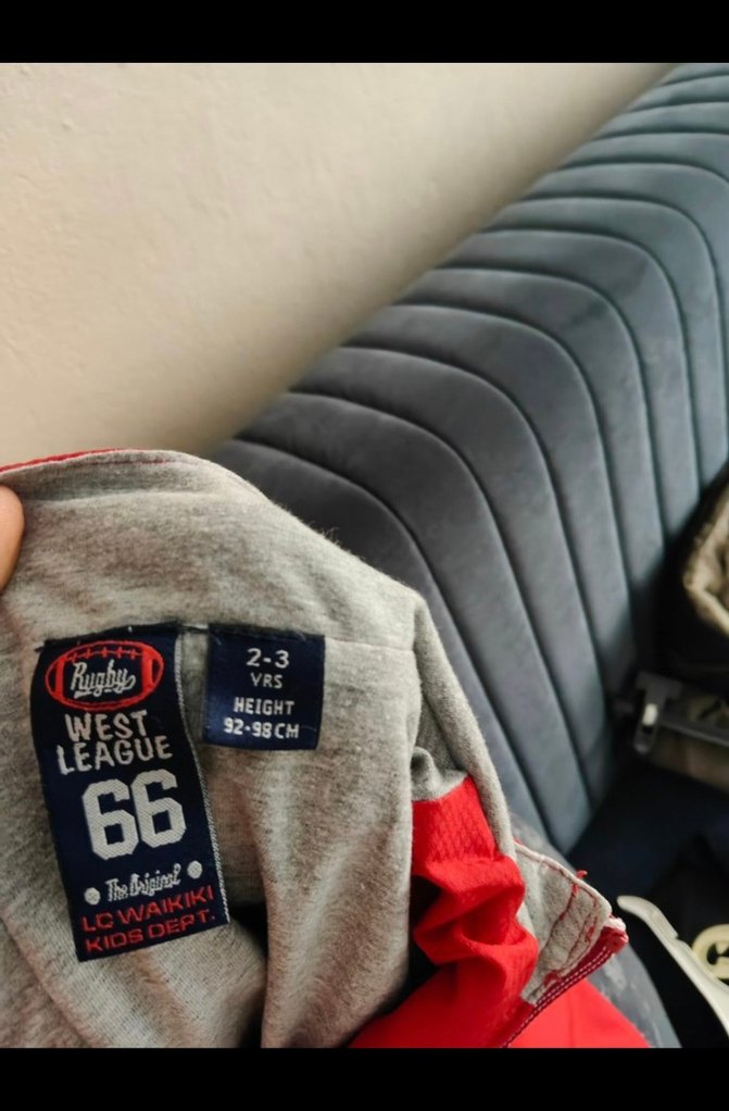 Erkek Çocuk Kırmızı Fermuarlı Streetwear Ceket - Görsel 4