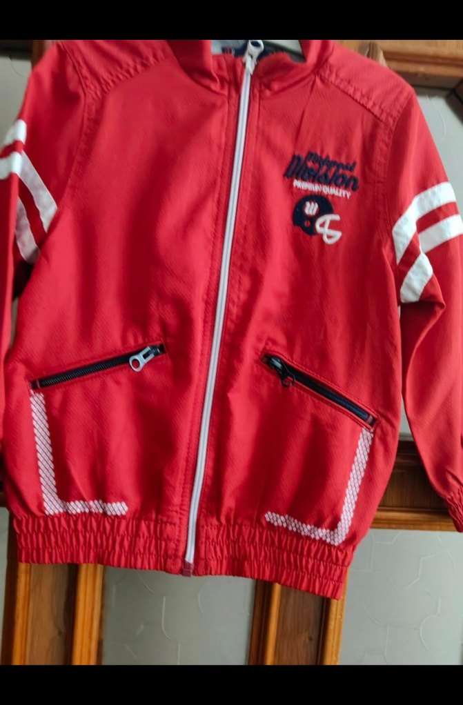 Erkek Çocuk Kırmızı Fermuarlı Streetwear Ceket - Görsel 2