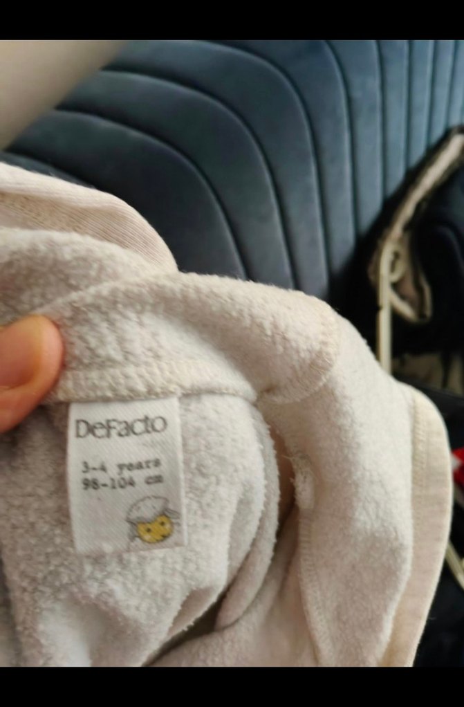 Erkek Çocuk Gri Fermuarlı Sweatshirt - Görsel 3