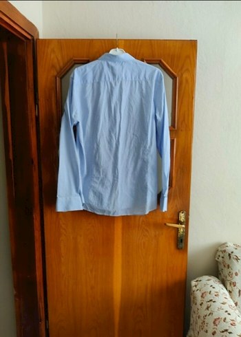 tek beden Beden Mavi Erkek Gömlek Uzun Kollu