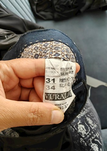 s Beden siyah Renk Siyah Kumaş Pantolon