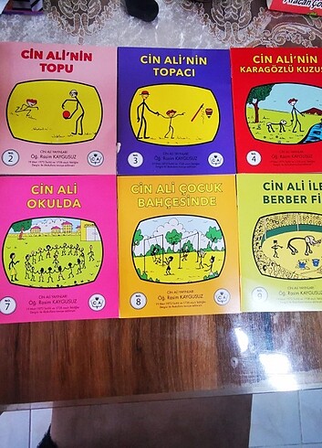 Cin ali serisi okuma kitapları