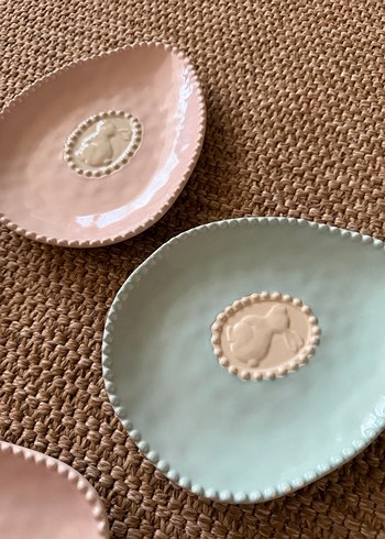 Englishome Nakışlı Bohem Çok Renkli Tabak Seti - Görsel 4