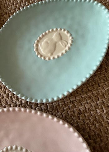 Englishome Nakışlı Bohem Çok Renkli Tabak Seti - Görsel 6