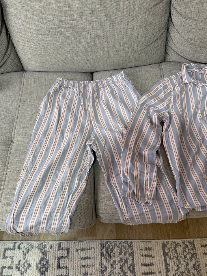 Kadın Çizgili Uzun Kollu Pijama Takımı Penti - Görsel 4