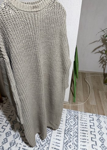 Zara Bohem Uzun Kollu Triko Kazak - Görsel 7
