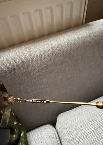 Miu miu orjinal Kahverengi Retro Kadın Güneş Gözlüğü - Görsel 5