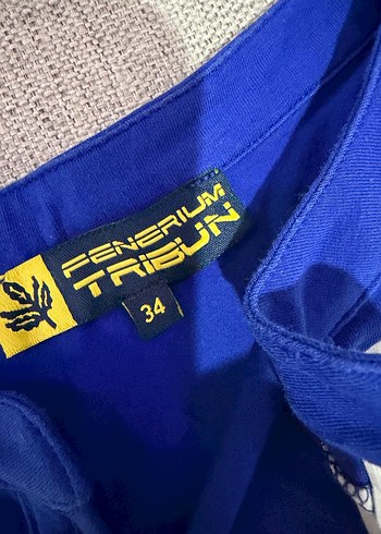 Fenerium Mavi  Uzun Kollu Spor Tişört - Görsel 3