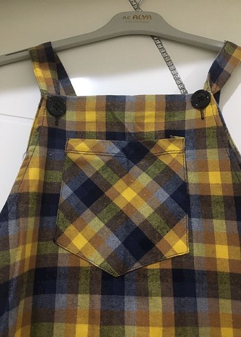 Sarı Kareli Slopet - Görsel 2