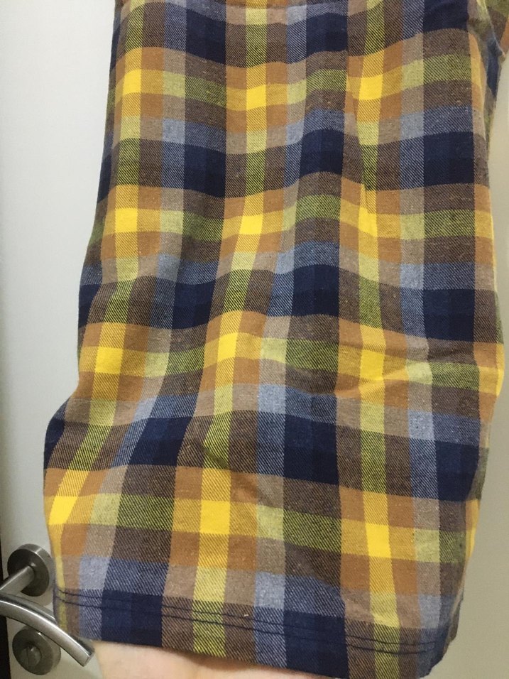 Sarı Kareli Slopet - Görsel 3