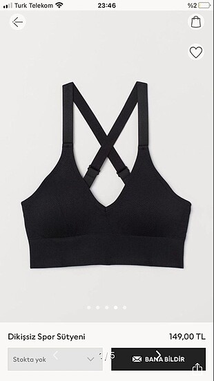 H&m spor fitilli bralet