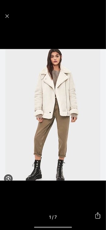 Bershka biker ceket kaban
