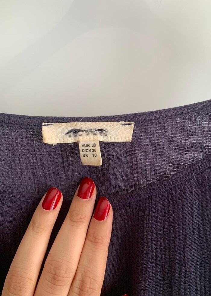 Sıfır kol bluz - Görsel 2