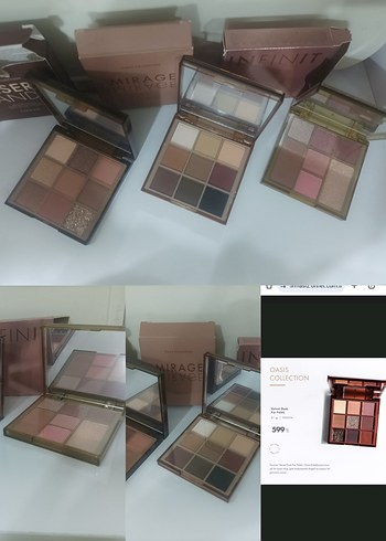 Farmasi Oasis Velvet Dusk Far Paleti ve alık aydınlatıcı setleri - Görsel 2