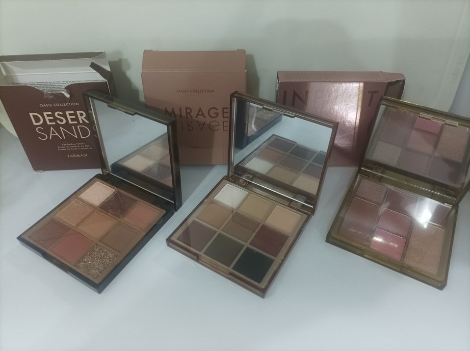 Farmasi Oasis Velvet Dusk Far Paleti ve alık aydınlatıcı setleri - Görsel 5