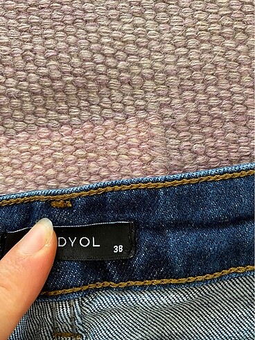 38 Beden Kot flare jean