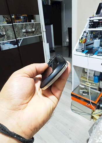 Siyah BlackBerry QWERTY Telefon - Görsel 4