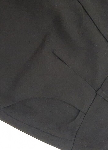 xl Beden siyah Renk Yüksek bel kumaş pantolon 