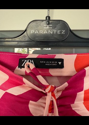 m Beden pembe Renk Zara pantolon