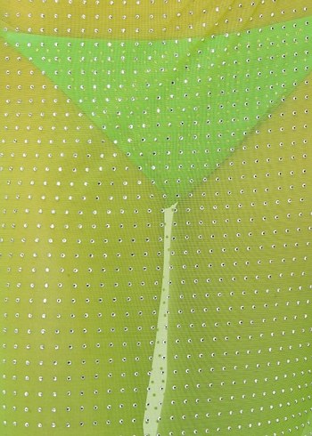 Transparan taş detay plaj eteği - Görsel 4