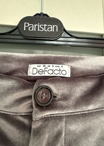 Kadife palazzo pantolon - Görsel 7