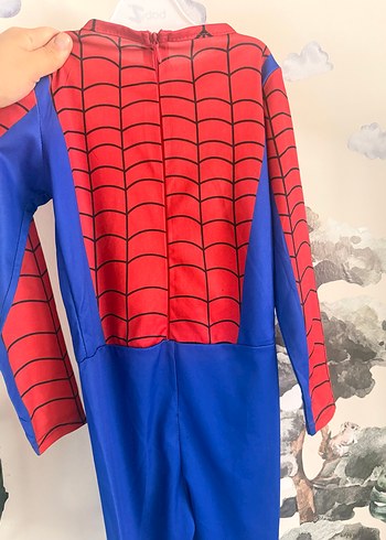 Renkli Spiderman Baskılı Çocuk Kostümü - Görsel 3