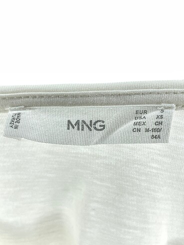 s Beden beyaz Renk Mango T-shirt %70 İndirimli.